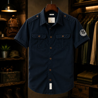 SHORT SLEEVE CAMO SHIRT