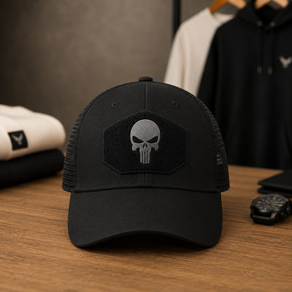 SKULL PATCH MESH CAP