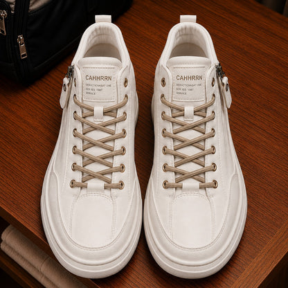 SMOOTH LEATHER HIGH TOP BOOT