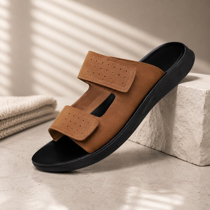 SOFT SUEDE SLIDE