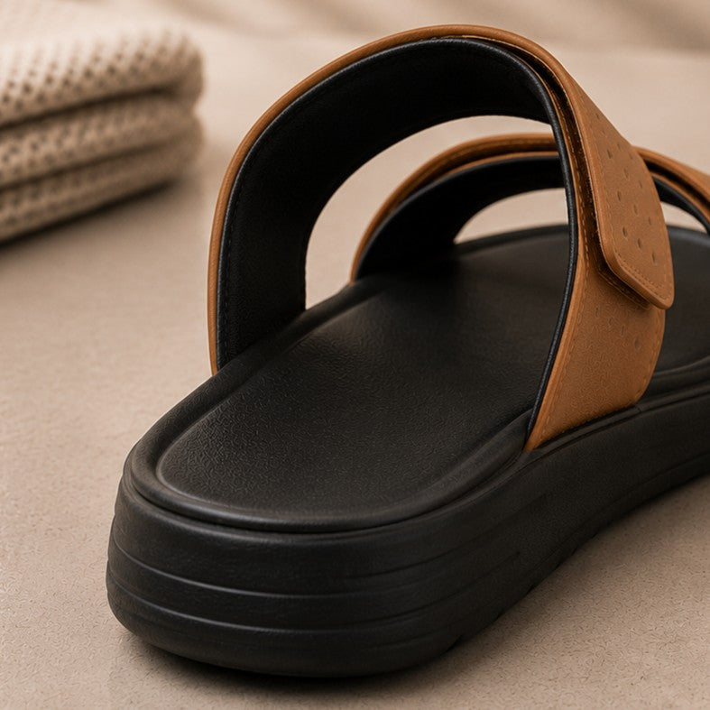 SOFT SUEDE SLIDE