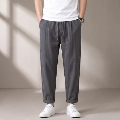 SOFT WEAVE TROUSERS