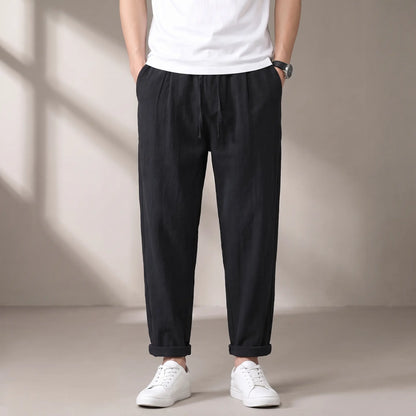 SOFT WEAVE TROUSERS