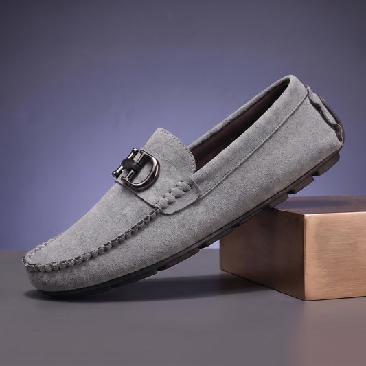STEADY GRIP BUCKLE LOAFERS