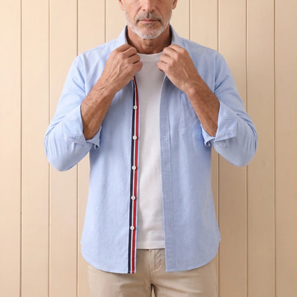 STRIPED PLACKET SHIRT Lifestyle
