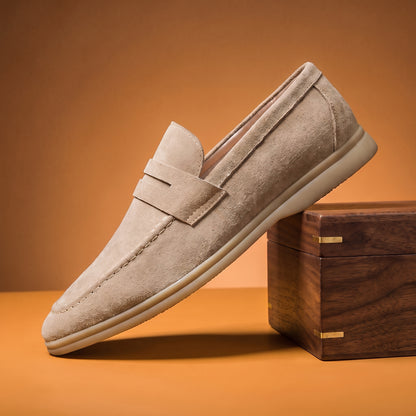 SUEDE SLIP ON LOAFER