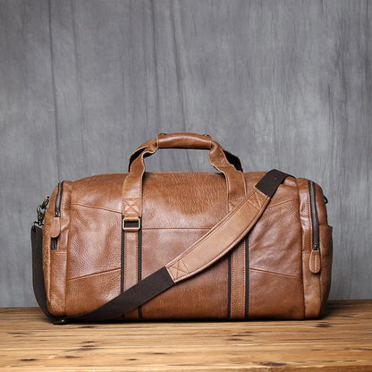 Castellan Leather Duffle Bag
