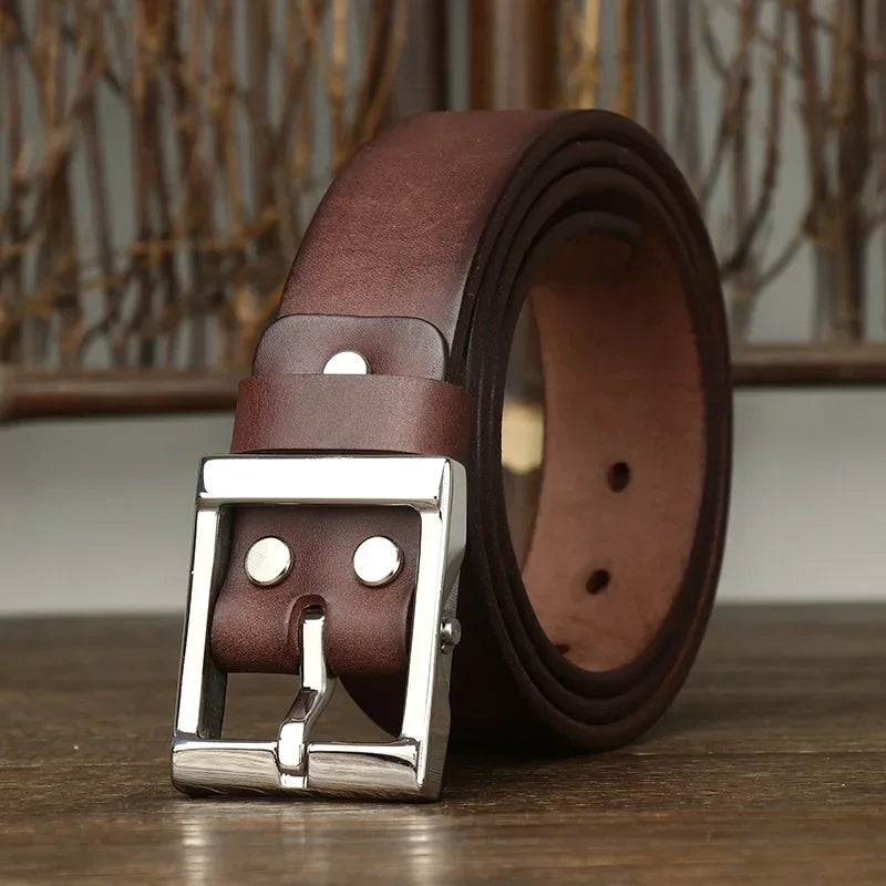 Northvale Pin Buckle Leather Belt