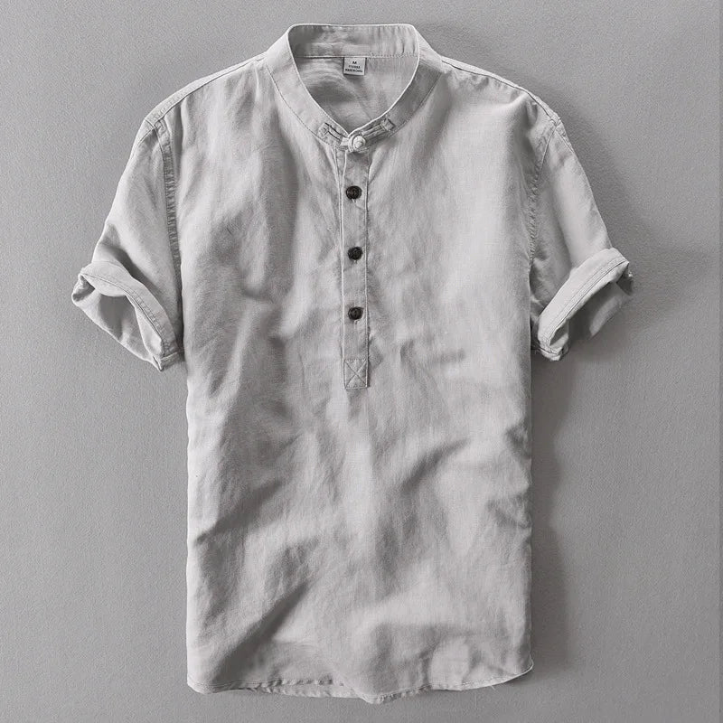 Harbor Cotton-Linen Top