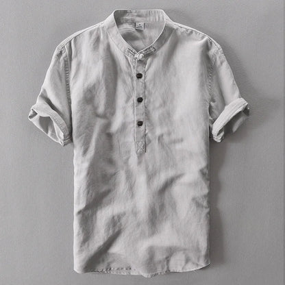 Harbor Cotton-Linen Top