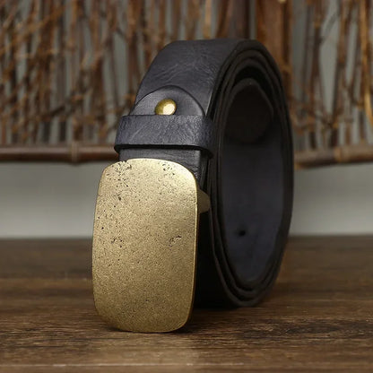 Classic Cowhide Belt