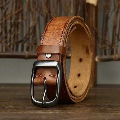 Rustic Leather Everyday Belt