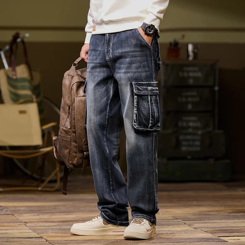 Heritage Cargo Denim Jeans