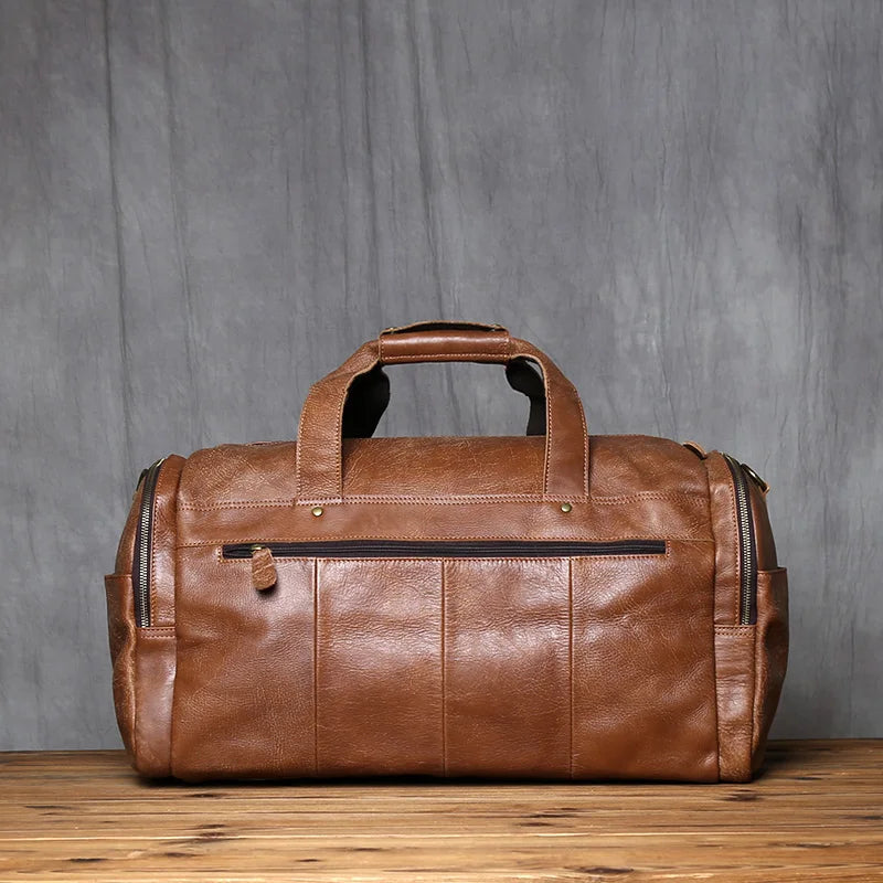 Castellan Leather Duffle Bag
