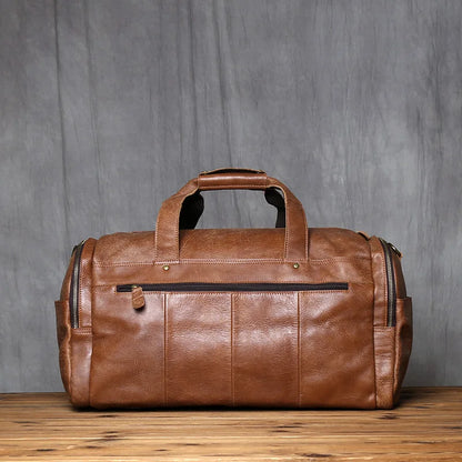 Castellan Leather Duffle Bag