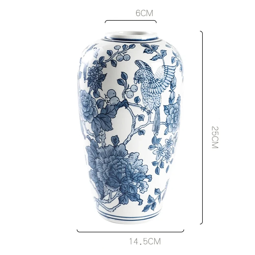 Celadon Grace Porcelain Vase