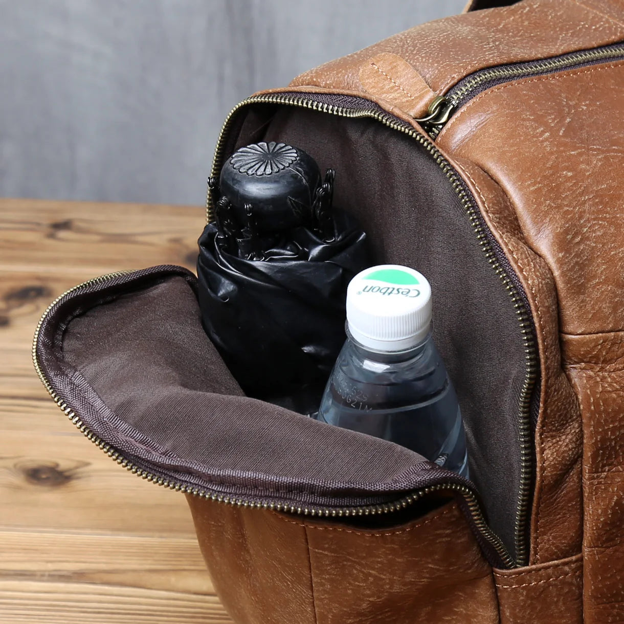 Castellan Leather Duffle Bag