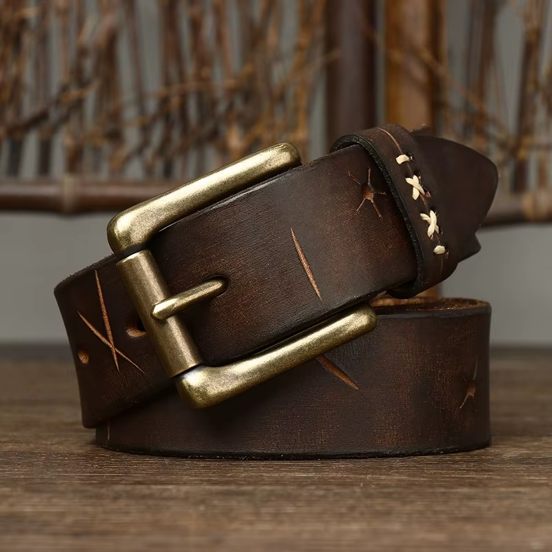 Rivetti Cowhide Belt