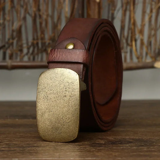 Classic Cowhide Belt