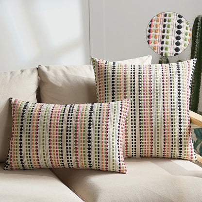 Riviera Stripe Accent Pillow Cover