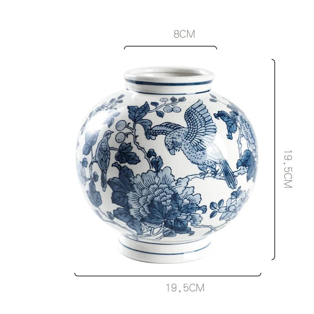 Celadon Grace Porcelain Vase