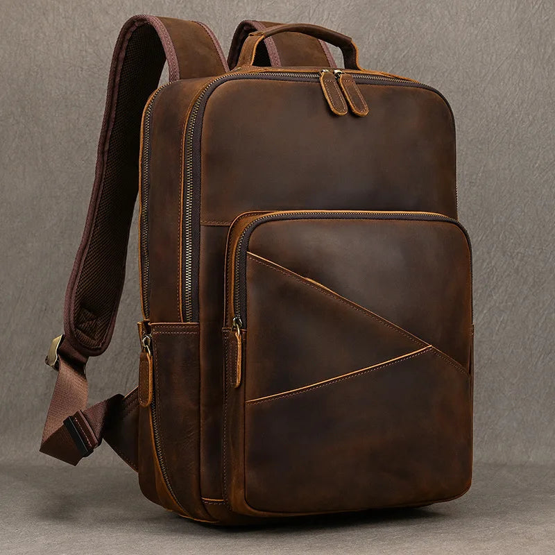Waycrest Genuine Cowhide Backpack