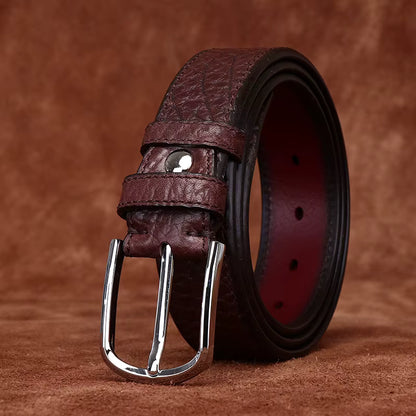 ANTIQUE COWHIDE BELT