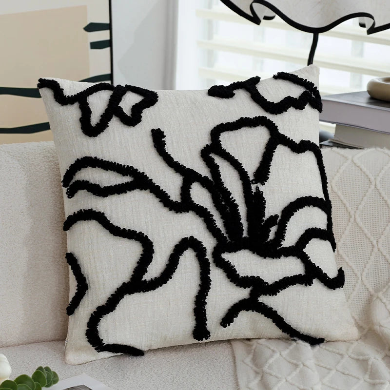 Boho Wave Geometric Pillowcase