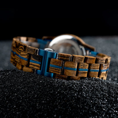 WOOD CHRONOGRAPH WATCH