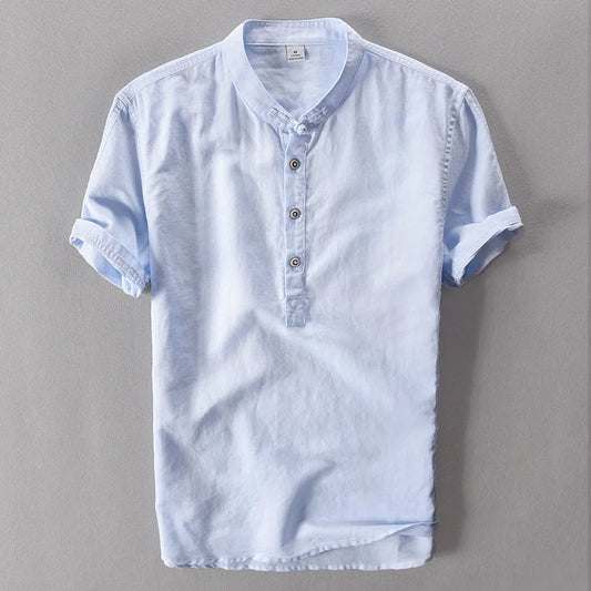 Harbor Cotton-Linen Top