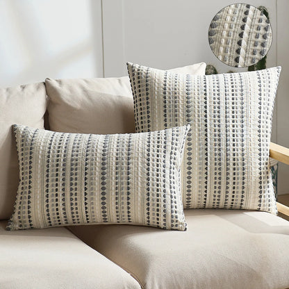 Riviera Stripe Accent Pillow Cover