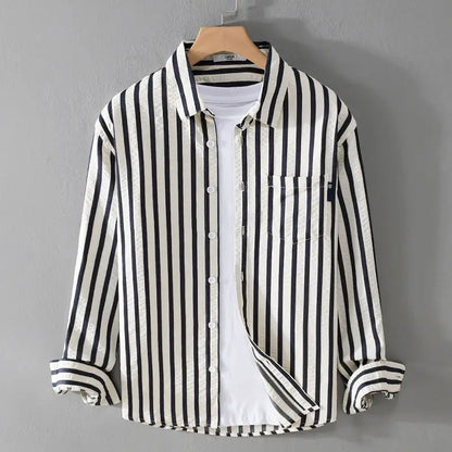 Riverton Textured Stripe Shirt