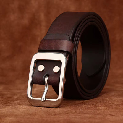 SADDLE LEATHER BELT