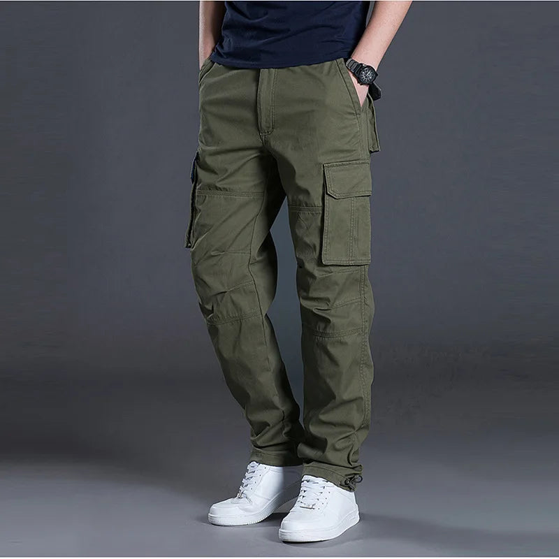 Fieldlock Straight-Leg Cargo Pants