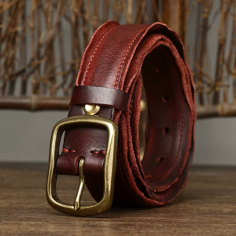 Roma Rustico Leather Belt