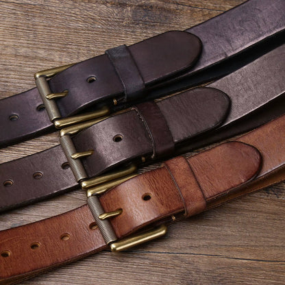 THICK COWHIDE BELT