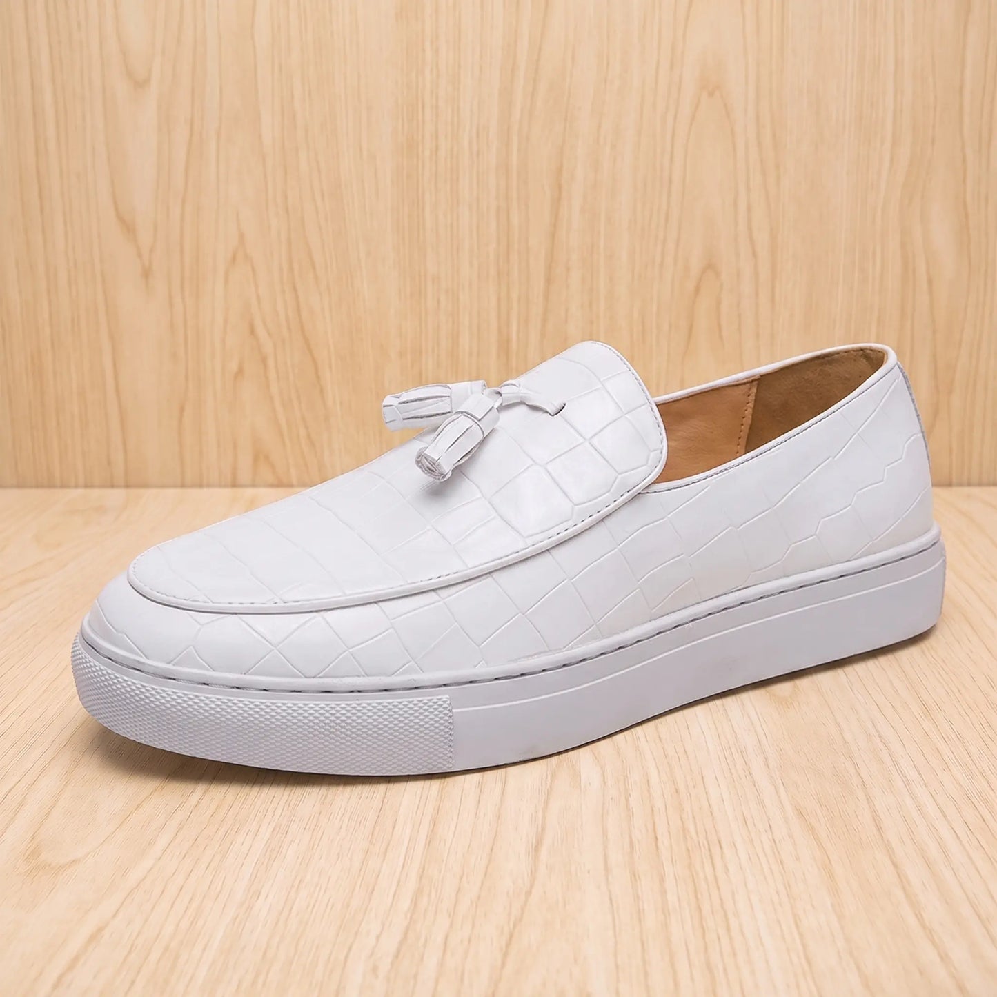 TASSEL FRONT LOAFERS