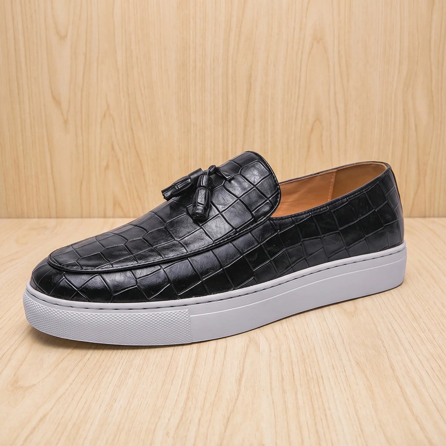TASSEL FRONT LOAFERS