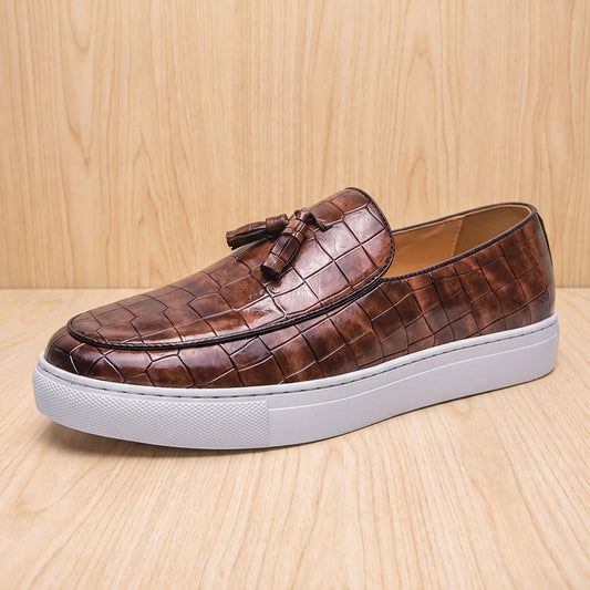 TASSEL FRONT LOAFERS