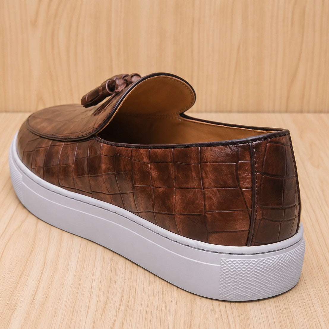 TASSEL FRONT LOAFERS