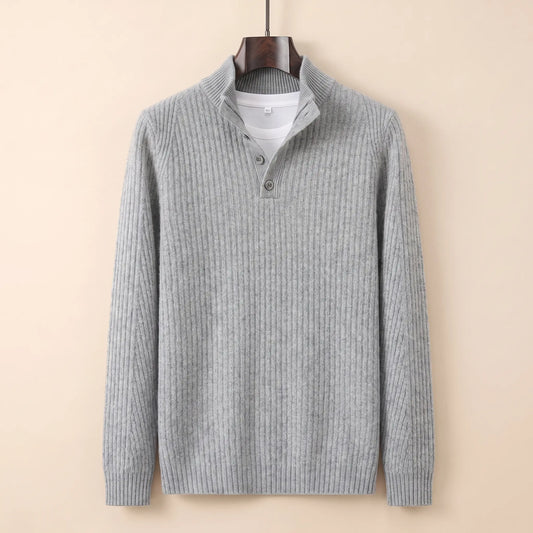 THICK KNIT CASHMERE SWEATER