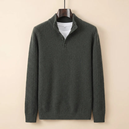 THICK KNIT CASHMERE SWEATER