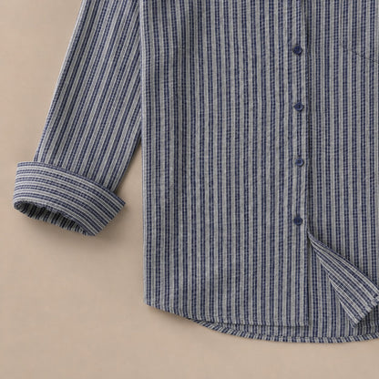 THIN STRIPE COTTON SHIRT