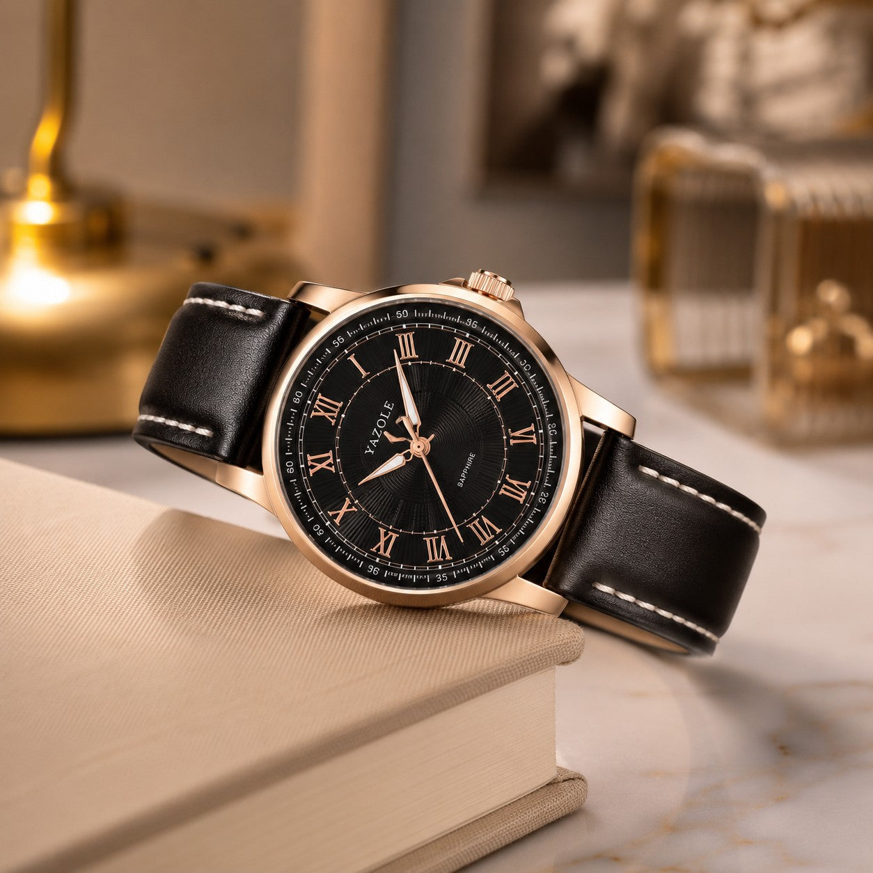 TIMELESS ROMAN QUARTZ WATCH – Adam & Westcott