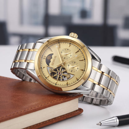 TOURBILLON STEEL EXECUTIVE WATCH