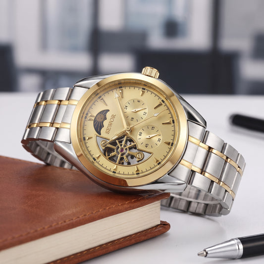 TOURBILLON STEEL EXECUTIVE WATCH