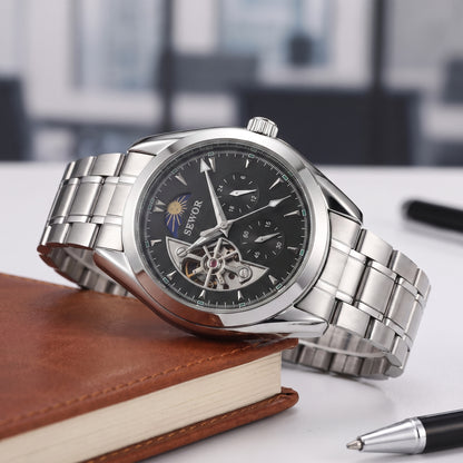 TOURBILLON STEEL EXECUTIVE WATCH