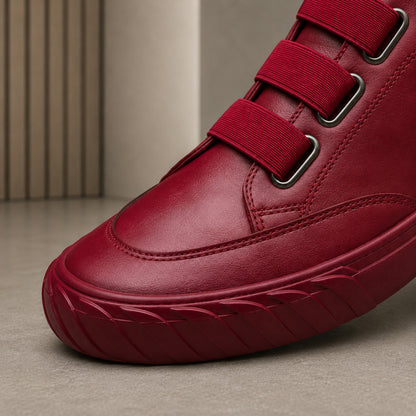 TRIPLE STRAP LEATHER SHOE