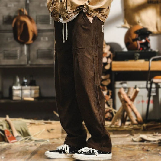 LOOSE STRAIGHT PANTS