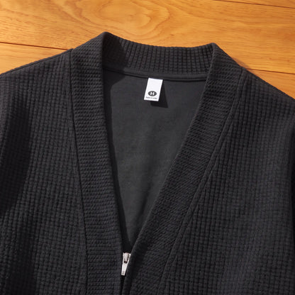 V-NECK KNIT CARDIGAN